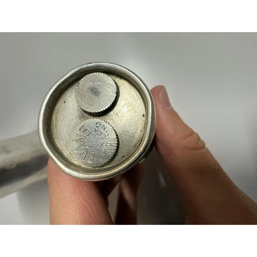 Vintage Silver Plated Evans Table Lighter